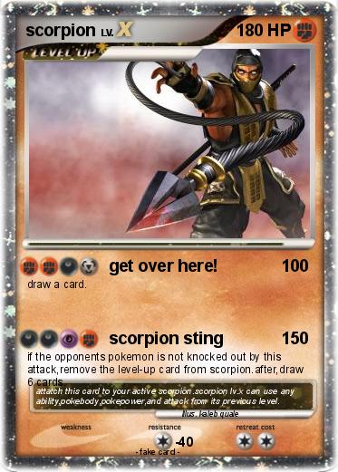 Pokemon scorpion