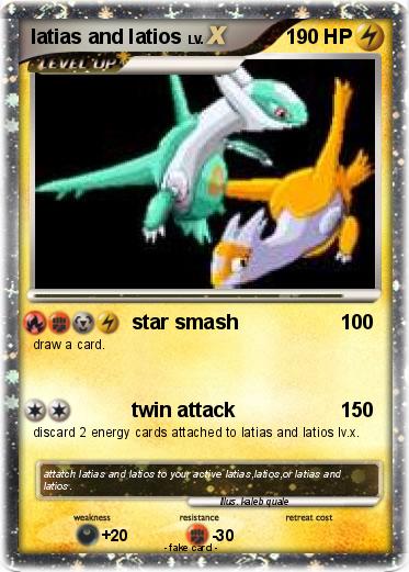 Pokemon latias and latios