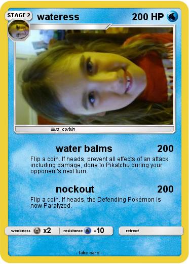 Pokemon wateress