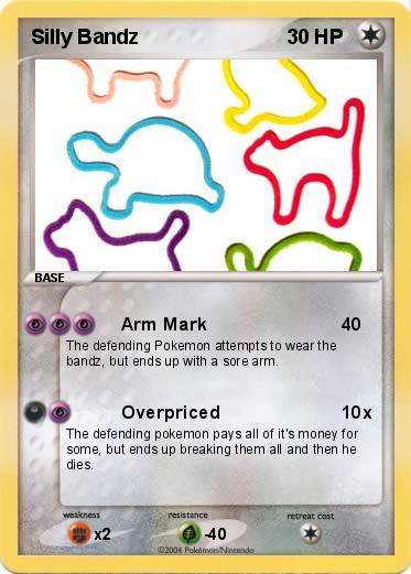 Pokemon Silly Bandz