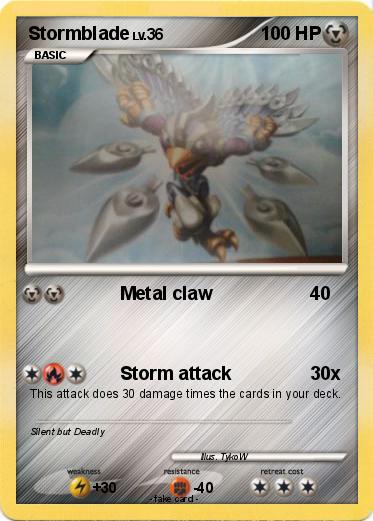 Pokemon Stormblade