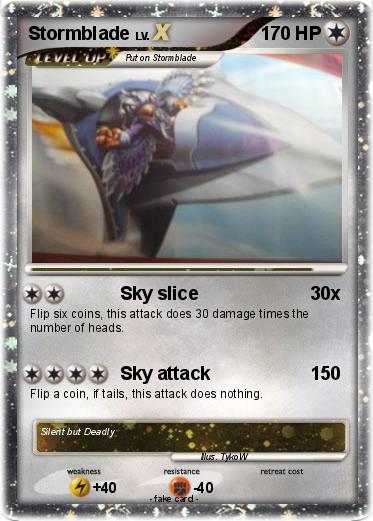 Pokemon Stormblade