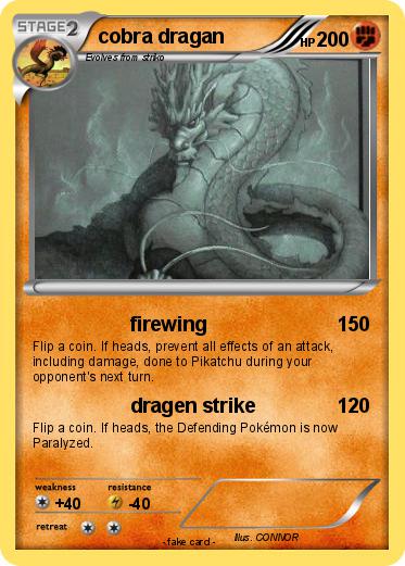 Pokemon cobra dragan