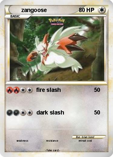 Pokemon zangoose