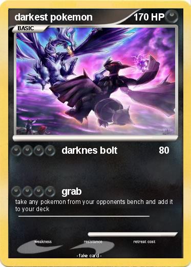 Pokemon darkest pokemon