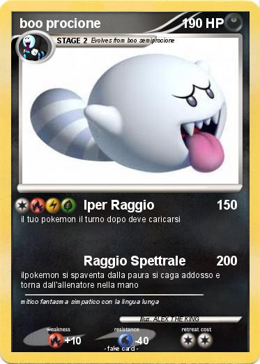 Pokemon boo procione