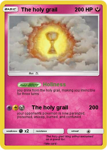 Pokemon The holy grail