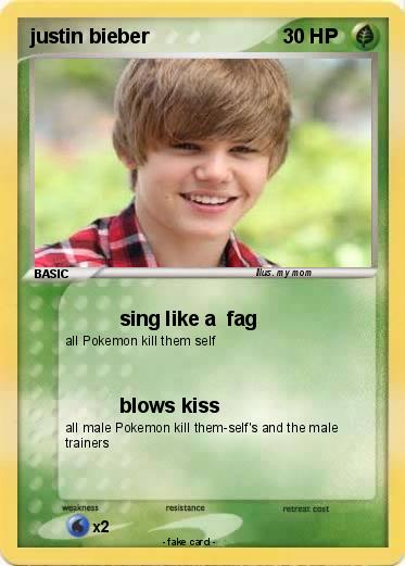 Pokemon justin bieber