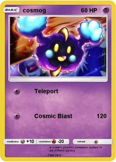 Pokemon cosmog
