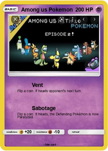 Pokemon Among us Pokemon