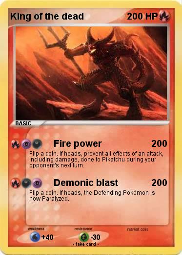 Pokemon King of the dead