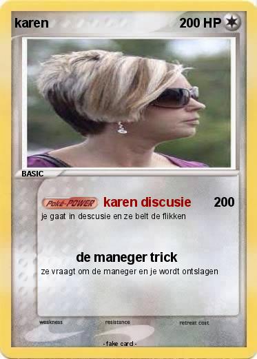 Pokemon karen