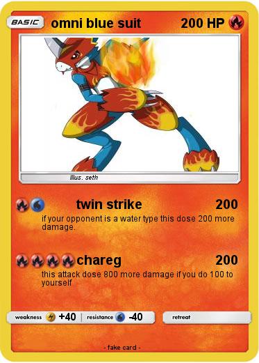 Pokemon omni blue suit