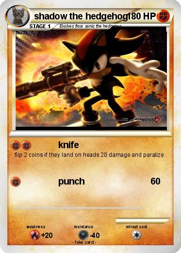 Pokemon shadow the hedgehog