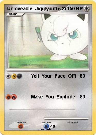 Pokemon Unloveable  Jigglypuff