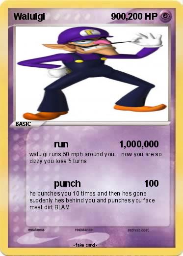 Pokemon Waluigi                          900,