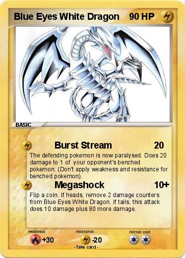 Pokemon Blue Eyes White Dragon