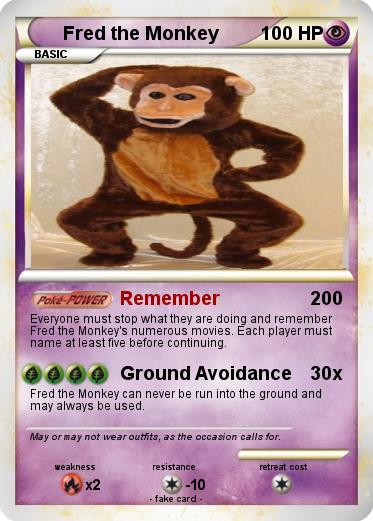 Pokemon Fred the Monkey