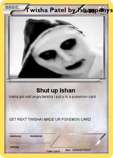 Pokemon Twisha Patel by Ishanponys lol