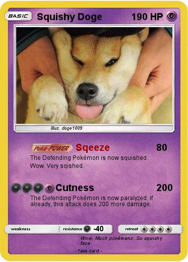 Pokemon Squishy Doge