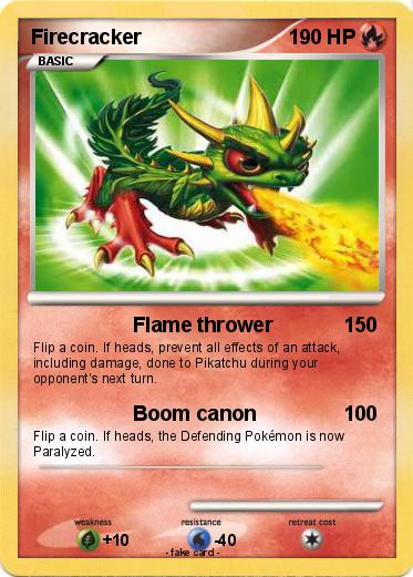 Pokemon Firecracker