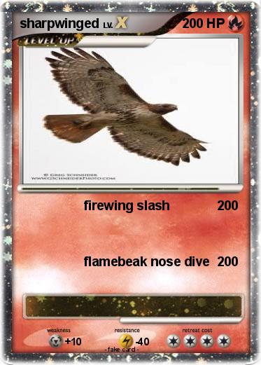 Pokemon sharpwinged
