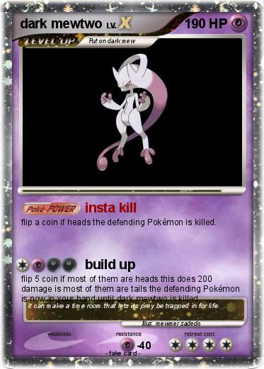 Pokemon dark mewtwo