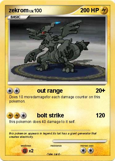 Pokemon zekrom