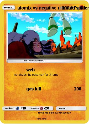 Pokemon atomix vs negative ultimate spidermonkey