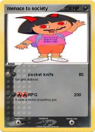 Pokemon menace to society