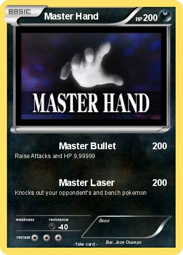Pokemon Master Hand