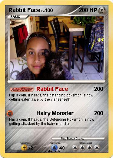 Pokemon Rabbit Face