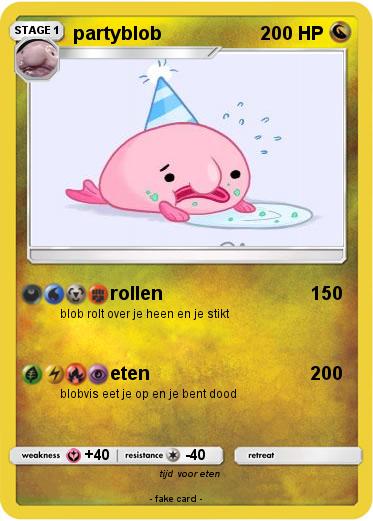 Pokemon partyblob