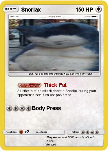 Pokemon Snorlax