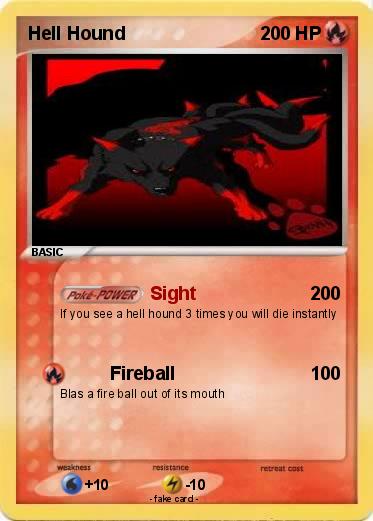 Pokemon Hell Hound