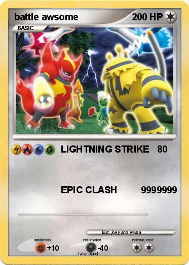 Pokemon battle awsome