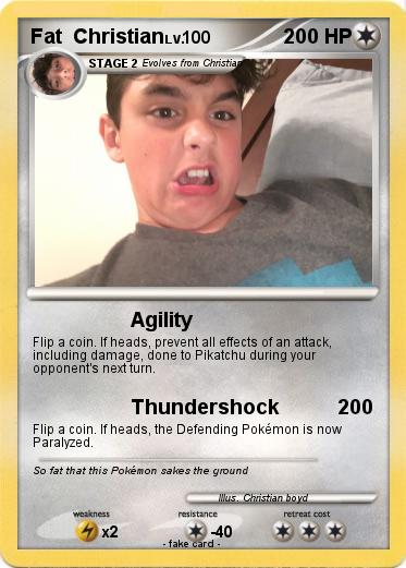 Pokemon Fat  Christian