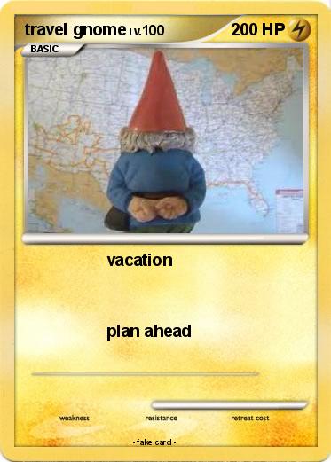 Pokemon travel gnome
