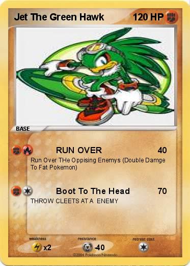 Pokemon Jet The Green Hawk
