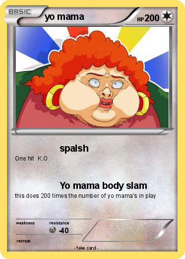 Pokemon yo mama