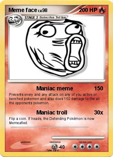 Pokemon Meme face