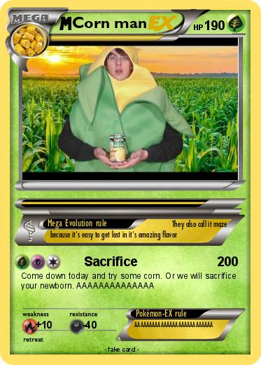 Pokemon Corn man