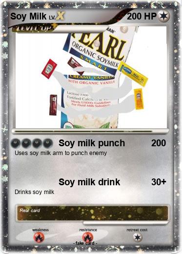 Pokemon Soy Milk