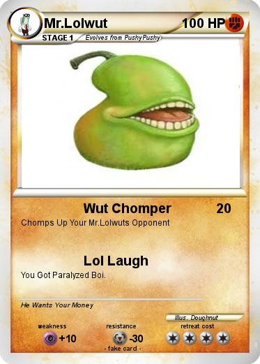 Pokemon Mr.Lolwut
