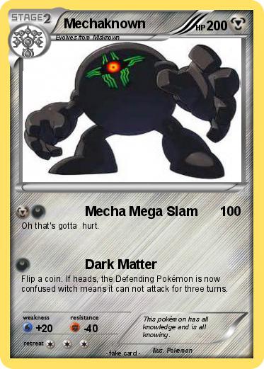 Pokemon Mechaknown