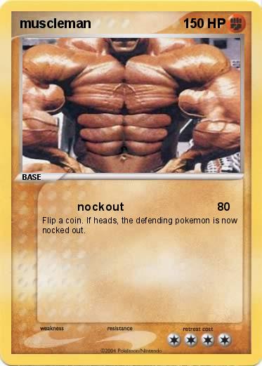 Pokemon muscleman