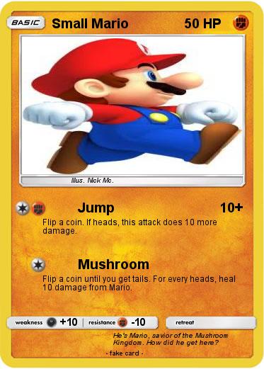 Pokemon Small Mario