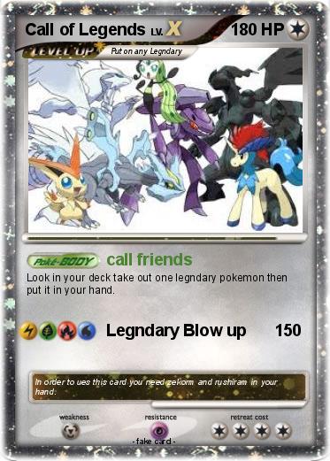 Pokemon Call of Legends