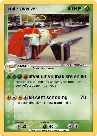 Pokemon vuile zwerver