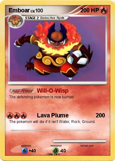 Pokemon Emboar
